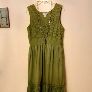 Signature JMB Eyelet Boho Dress